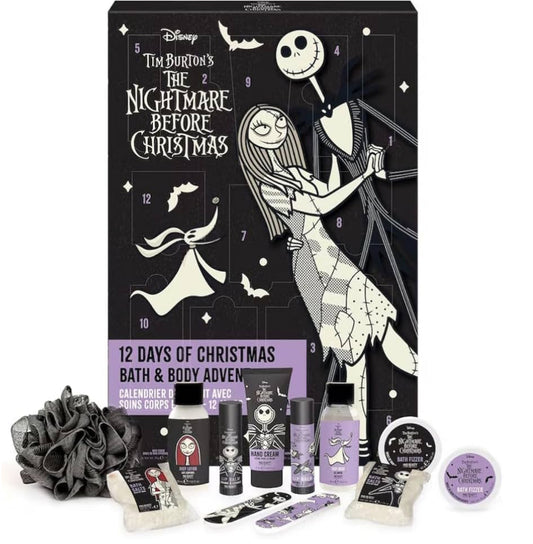 MAD Beauty Nightmare Before Christmas Advent Calendar 12 Days Disney NBC Bath Body Gift